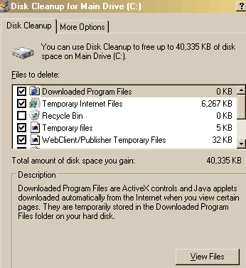 Disc Cleaning Result